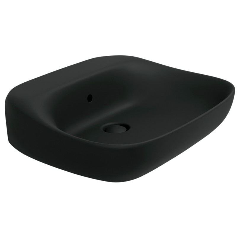 Flaminia Fluo basin countertop/wall hung 60 cm black matt FU60LCAR