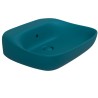 Flaminia Fluo basin countertop/wall hung 60 cm petrolio FU60LPET