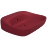 Flaminia Fluo umywalka 60 cm nablatowa/wisząca rosso rubens FU60LRRU