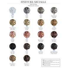 Bleu prvence kolory metali