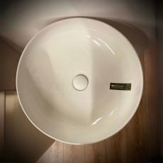 Artceram Jolie umywalka 50 cm biała + postument (biały)+ czarny ring