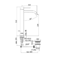 LIG081RMSP rysunek techniczny
