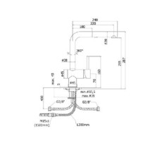 LIG285RMSP rysunek techniczny