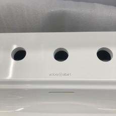 Victoria+Albert Lario 100 szafka z umywalką z 3 otworami na baterię QUARRYCAST™