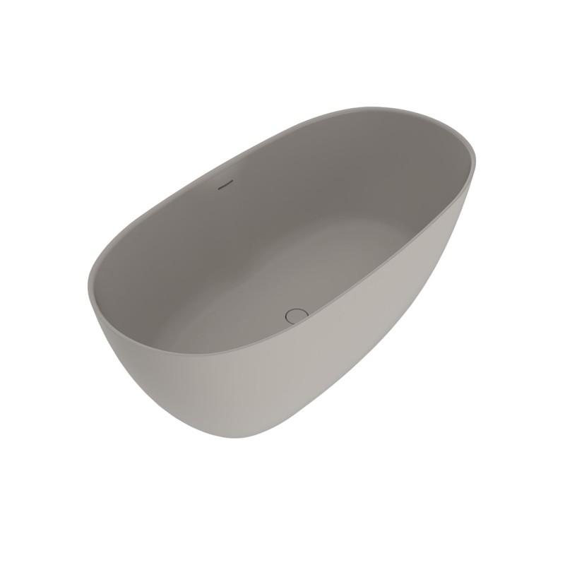 Flaminia App wanna wolnostojąca 145 cm szara matowa / Cenere