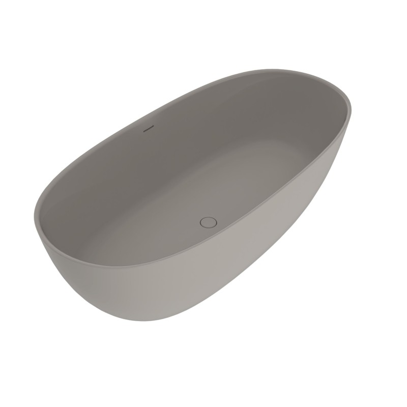 Flaminia App wanna wolnostojąca 160 cm Szary mat / Cenere