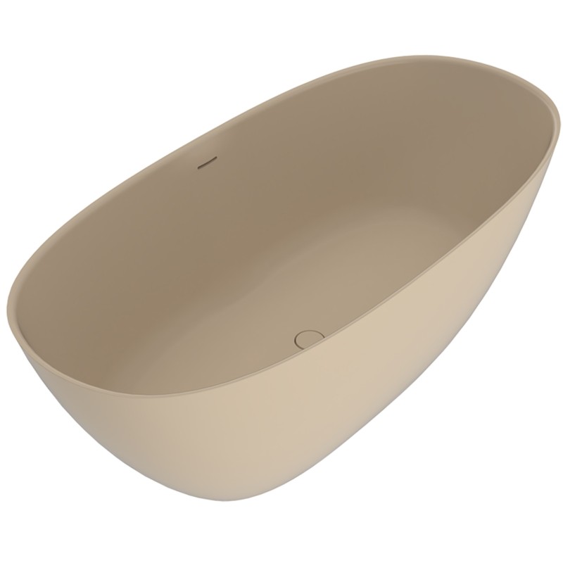 Flaminia App wanna wolnostojąca 160 cm beżowa / Argilla