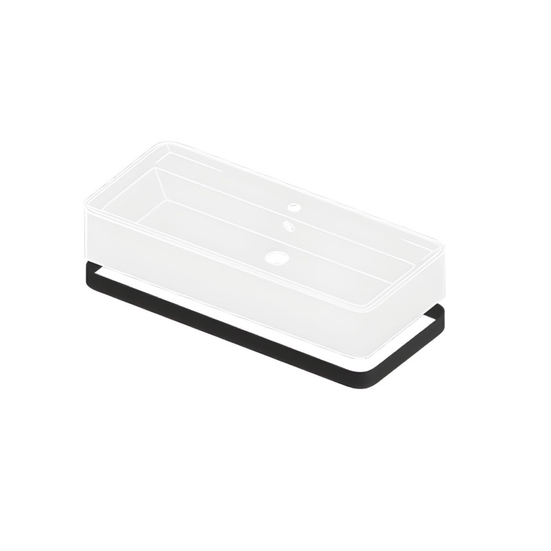 Artceram Brooklyn relling na ręczniki umywalka Brooklyn 100 czarny mat