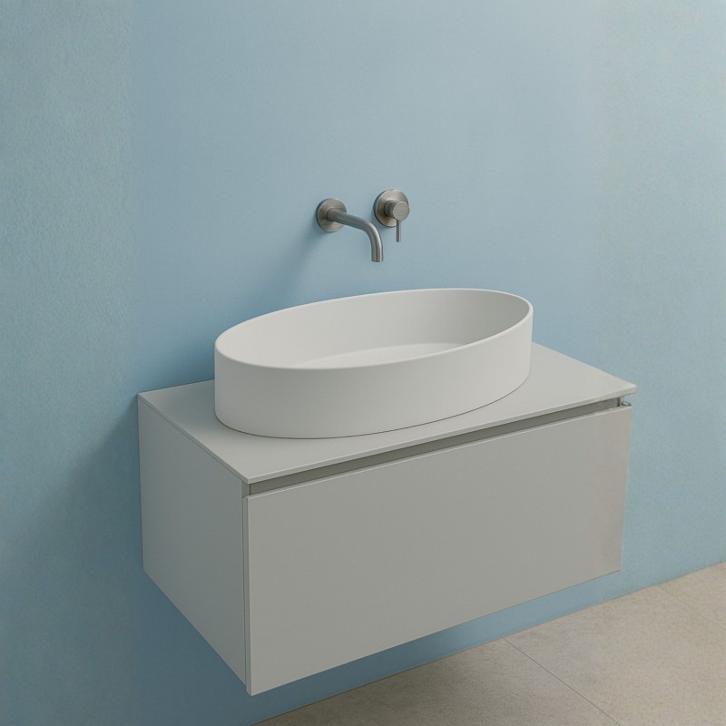 GSG Like umywalka nablatowa 60 cm cienkorantowa