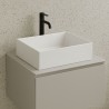 GSG Zenith 50 countertop basin white 50x40 ZELAVFS50