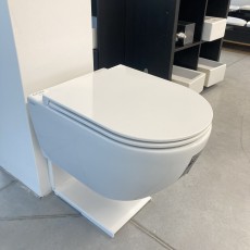 GSG Like zestaw wc bez rantu z deską wolnoopadającą wypinaną slim