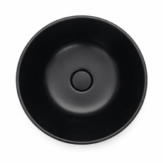 Hidra Wire umywalka nablatowa 43cm czarna matowa