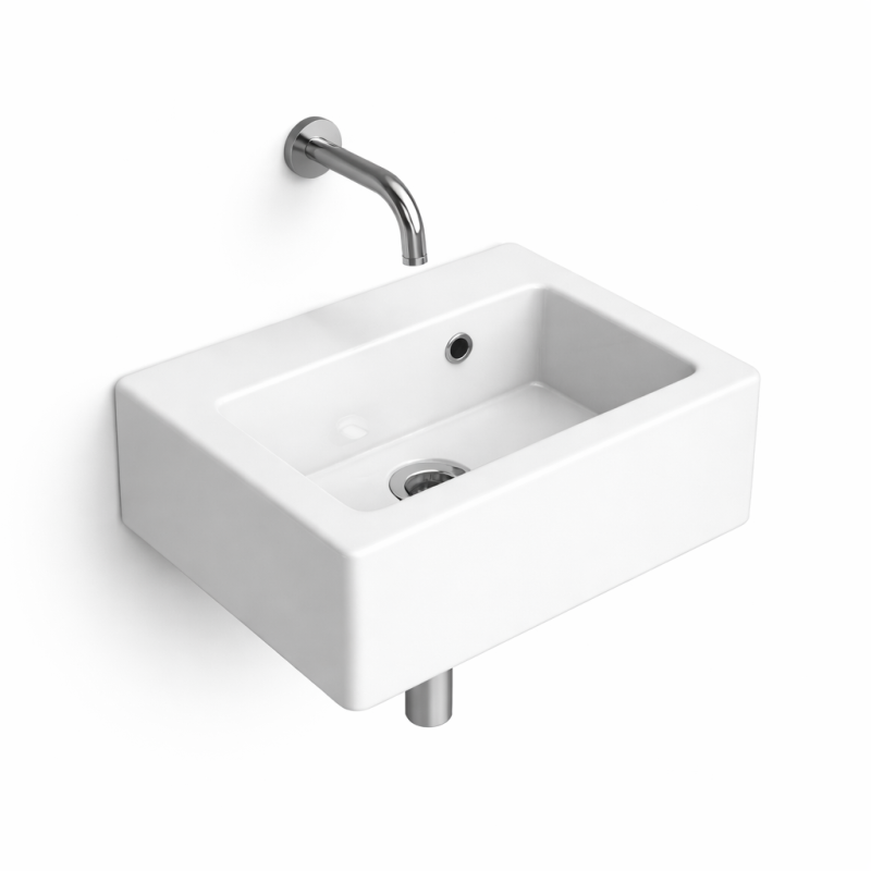 Flaminia Aquababy umywalka nablatowa/ wisząca biała