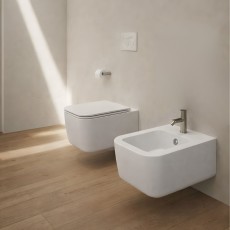 GSG Brio bidet wiszący bialy+ zestaw montażowy ACS40