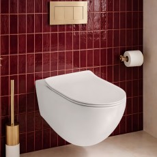 Artceram File 2.0 The.Reel miska wc bezrantowa z powłoką THE.SANIGLAZE +  deska wolnoopadająca wypinana