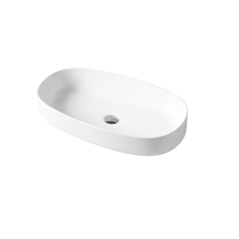 Cognac washbasin 68 white