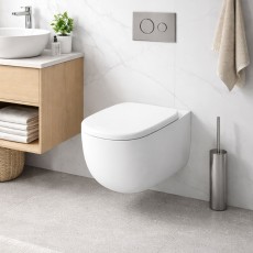 copy of Hidra Bounce wc wiszące wirowe spłukiwanie + deska wolnoopadająca biały połysk