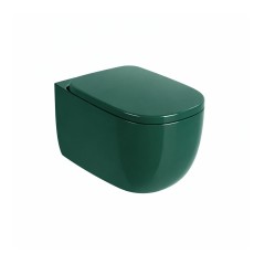 copy of copy of copy of copy of Hidra Bounce wc wiszące wirowe spłukiwanie + deska wolnoopadająca biały połysk