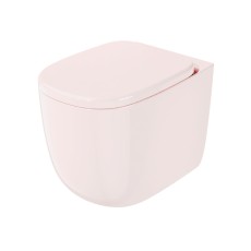 Hidra Bounce wc stojące Vortex wirowe spłukiwanie + deska wolnoopadająca różowa