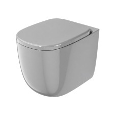 Hidra Bounce wc stojące Vortex wirowe spłukiwanie + deska wolnoopadająca szara