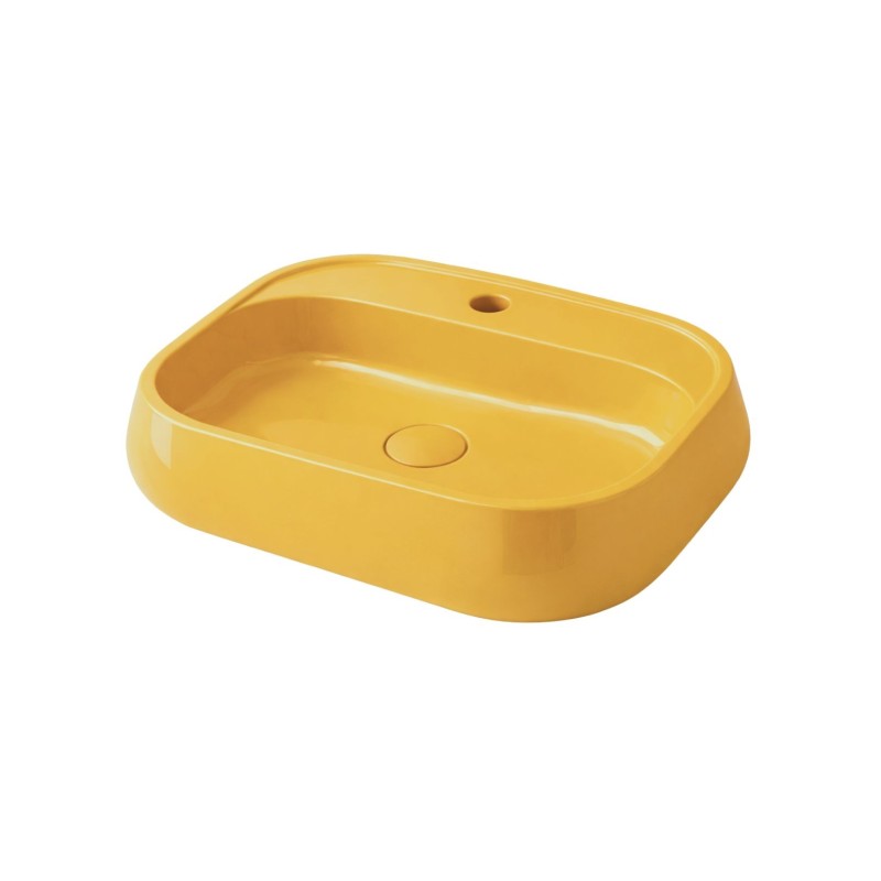 Flaminia Nudaslim 60 basin countertop VERDE GIADA ND60AVG