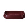 Hidra Bounce basin countertop red shine