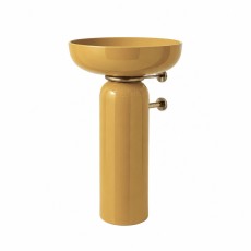 Artceram Jolie umywalka stojąca biała 50 cm + brazowy ring