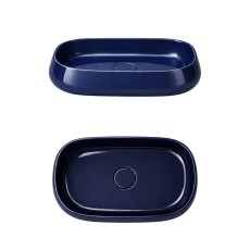 Hidra Bounce countertop basin 75 cm shine green
