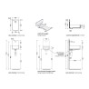 Flaminia Miniwash 25 technical drawing