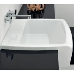 Flaminia Una semi-recessed washbasin 90 cm  UNA90L