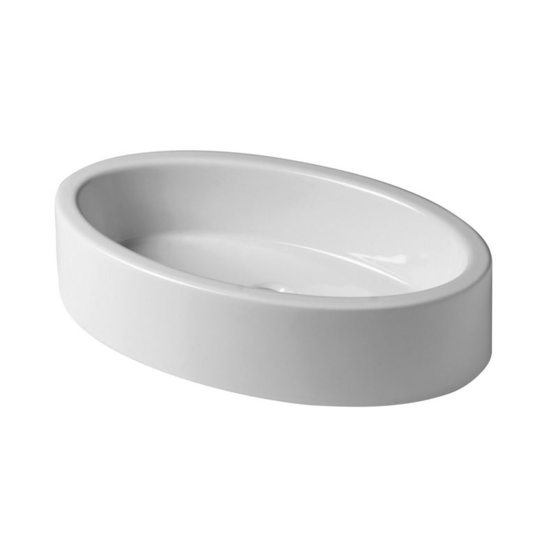 GSG Boing countertop oval basin 60cm without overflow