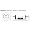 Bleu Provence Wild 600 BP500701 technical drawing