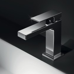 FURO single lever basin mixer without pop-up waste