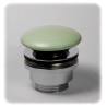Artceram korek Click-Clack ceramiczny do umywalki; Verde Aquarello