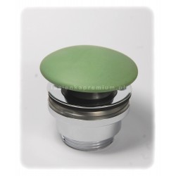 Artceram korek Click-Clack ceramiczny do umywalki green salvia