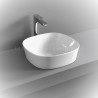 Artceram Ghost 42 countertop basin GHL001 white shine color