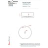 Artceram Atelier 44 ATL001 technical drawing