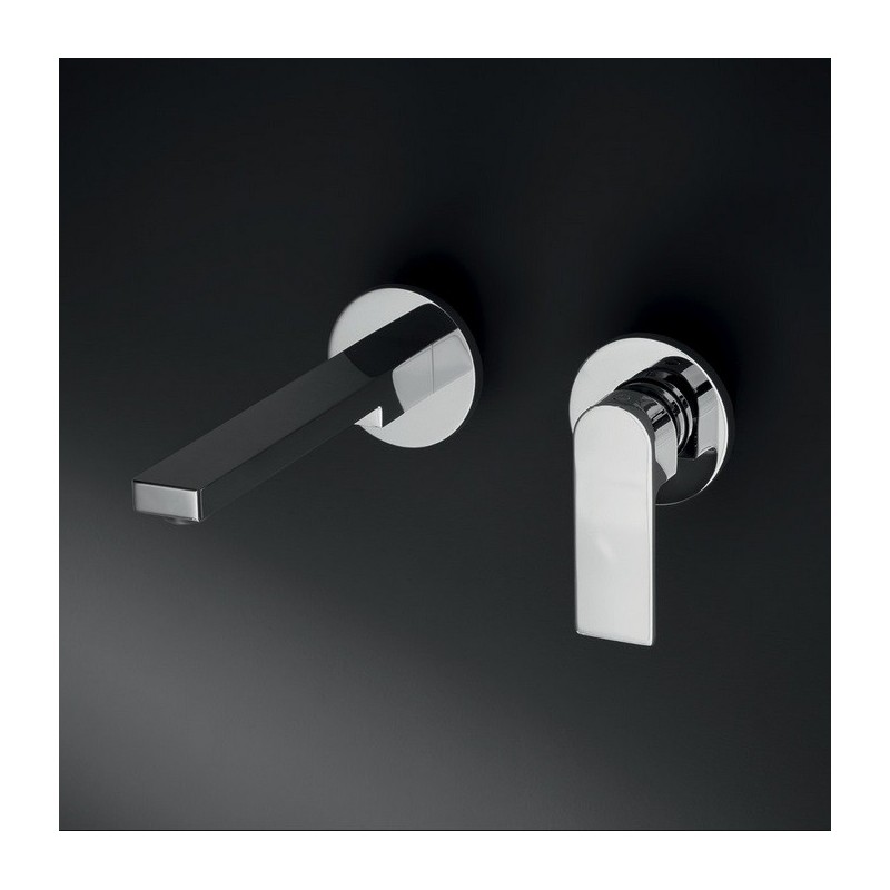 GEDA Teo bateria umywalkowa 2-otw ścienna, L190