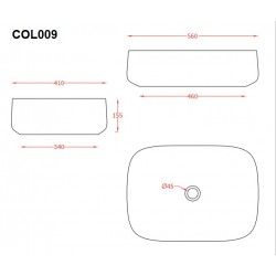COL009 technical drawing