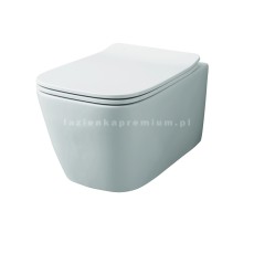 Artceram A16 wc wiszace rimless z deska wc slim wolnoopadajaca ASV003 ASA001 0171