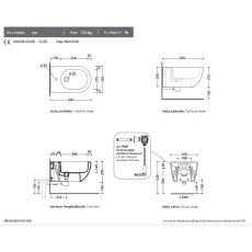 Flaminia App AP218 rysunek techniczny techniczny