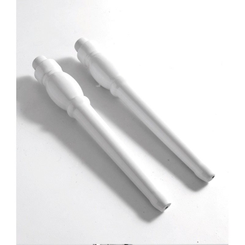 Artceram Hermitage nogi do umywalki ceramiczne para białe