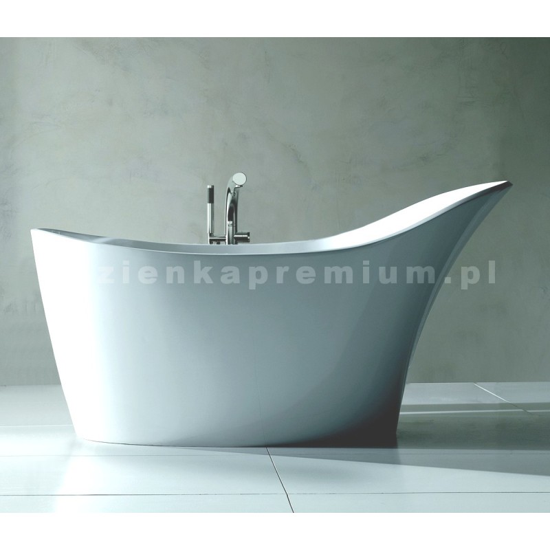 Victoria&Albert Amalfi 1600 wanna biała QUARRYCAST™ wolnostojaca