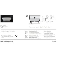 Victoria&Albert Barcelona 1500 wanna biała QUARRYCAST™