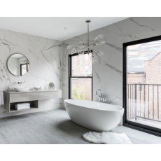 Victoria&Albert Barcelona 1785 wanna biała QUARRYCAST™  BAR-N-SW-NO