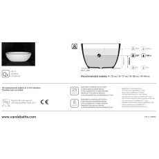 Victoria+Albert Barcelona Classic 1785 wanna wolnostojąca biała QUARRYCAST™