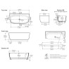 Victoria&Albert Eldon wanna biała QUARRYCAST™