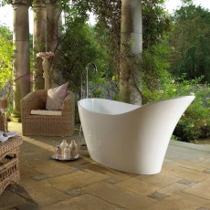 Victoria+Albert Amalfi 1600 wanna wolnostojąca biała QUARRYCAST™