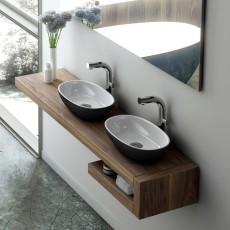 Victoria&Albert Barcelona 48 umywalka nablatowa biały połysk QUARRYCAST™