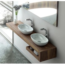 Victoria&Albert Barcelona 48 umywalka nablatowa biały połysk QUARRYCAST™